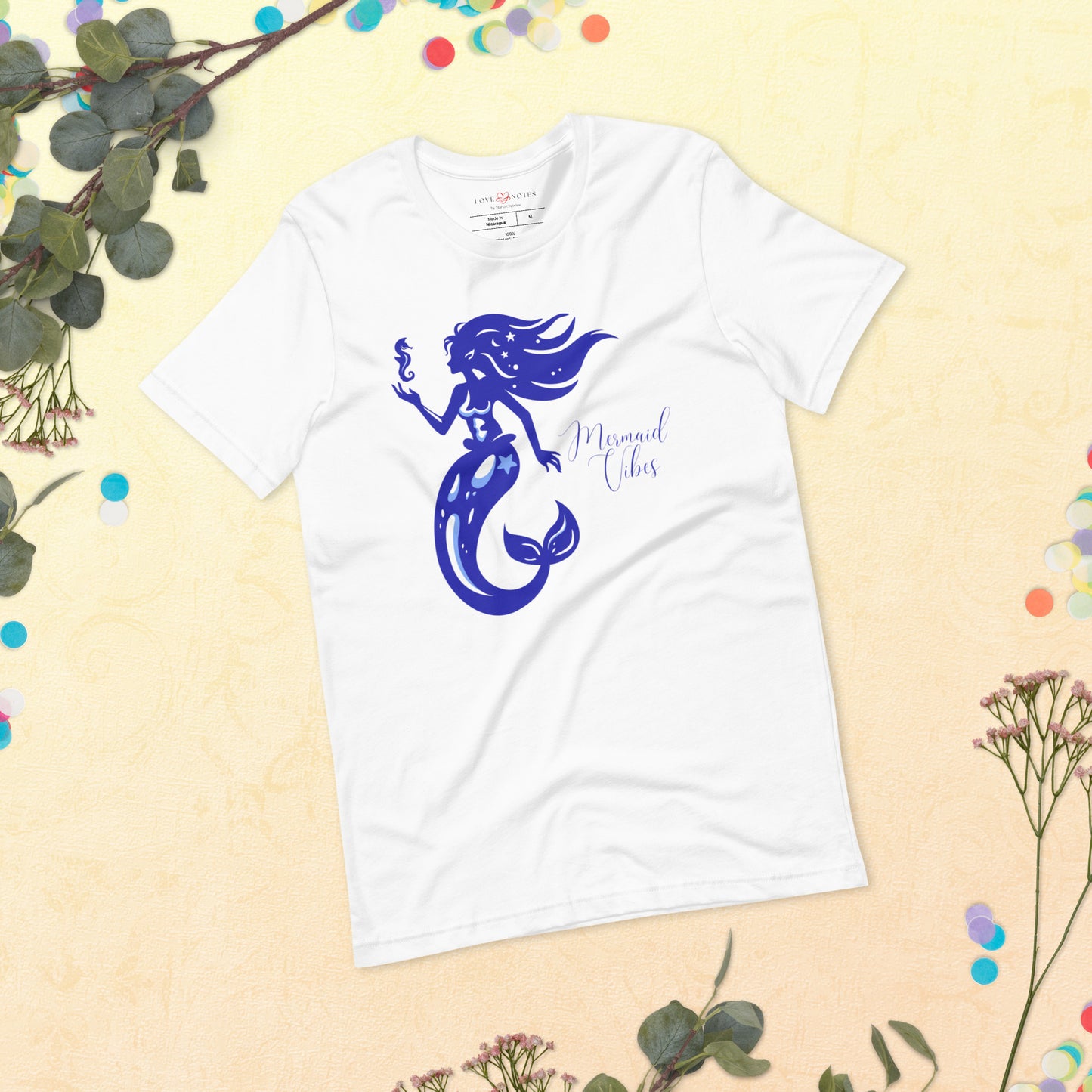 Unisex Tee: Mermaid Vibes (blue)