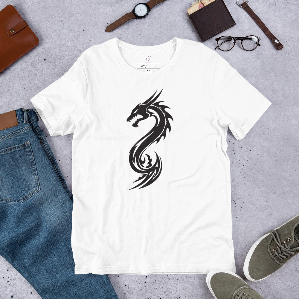 Unisex Tee: Dragon Silhouette