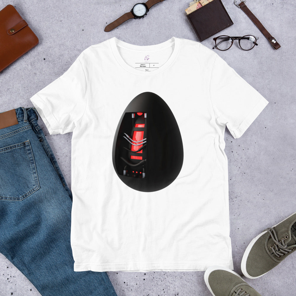 Unisex Tee: Dragon Egg (sci-fi)