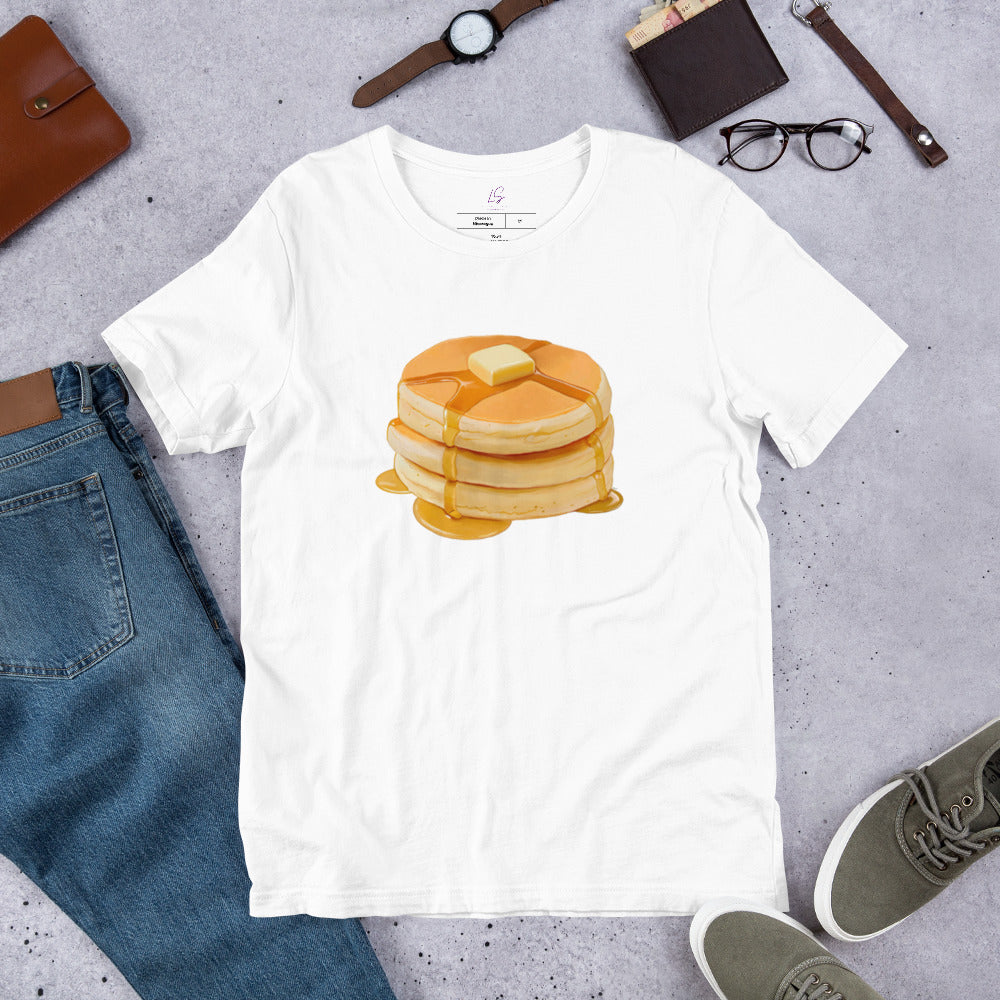 Unisex Tee: Buttermilk Pancakes