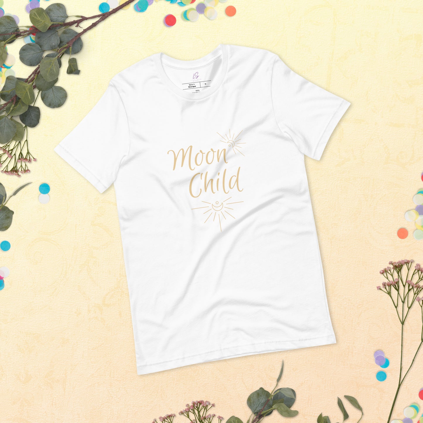 Unisex Tee Bella + Canvas 3001: Moon Child