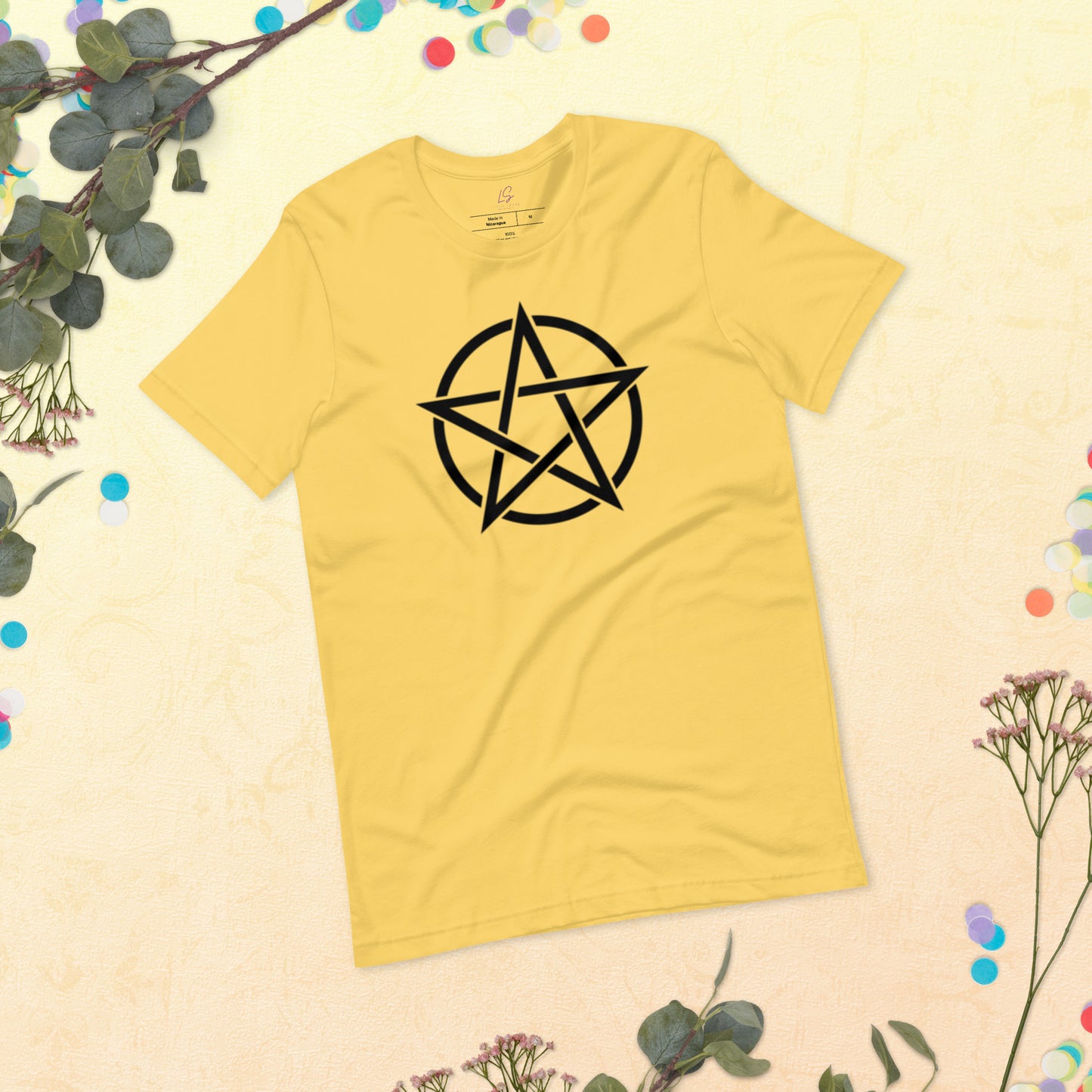 Unisex Tee Bella + Canvas 3001: Pentacle (black)
