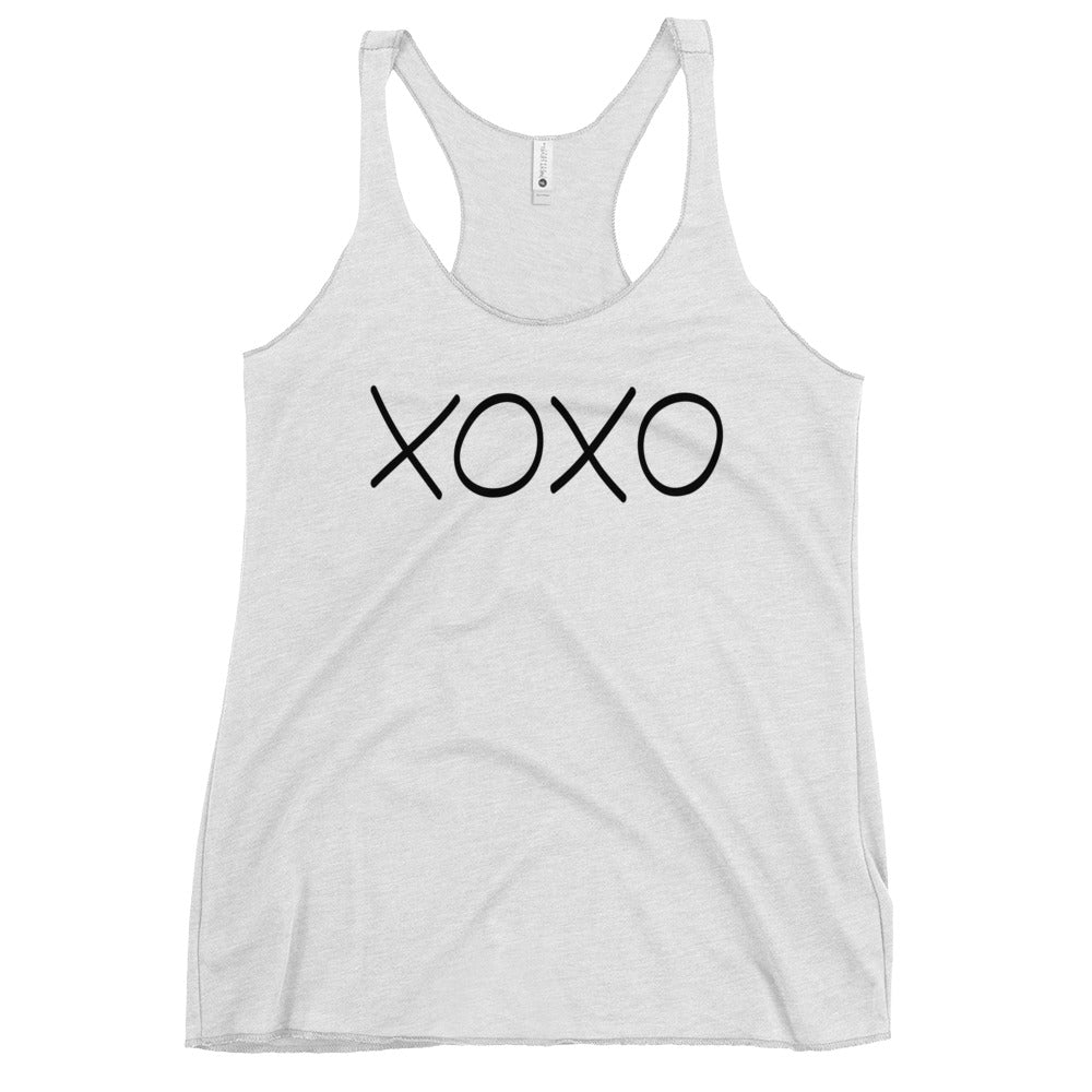 Women's Racerback Tank: XOXO