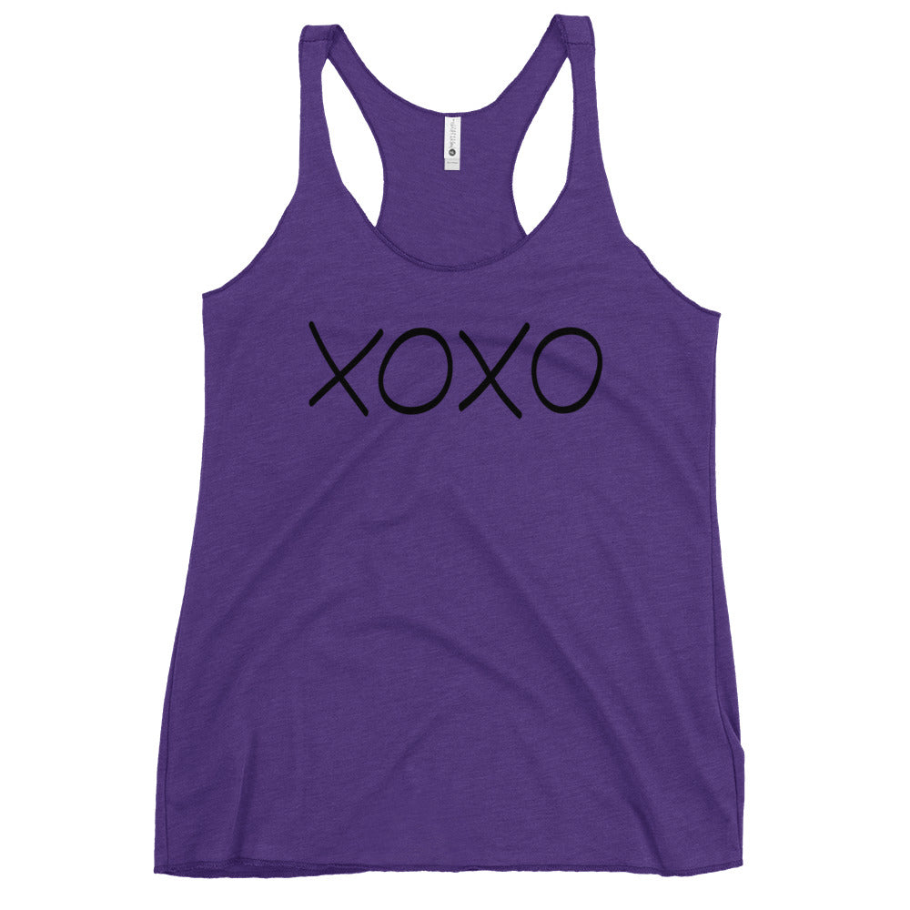 Women's Racerback Tank: XOXO
