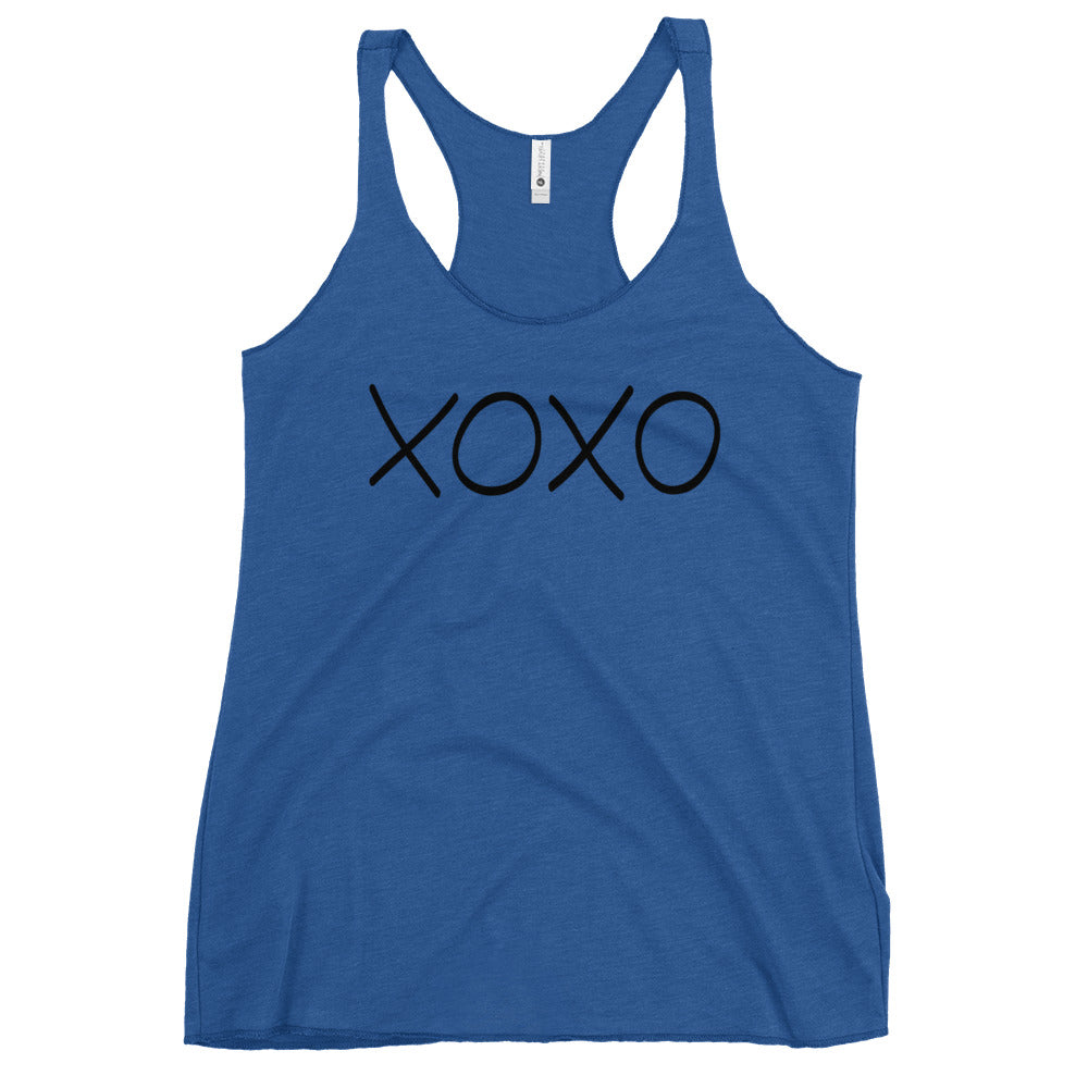 Women's Racerback Tank: XOXO