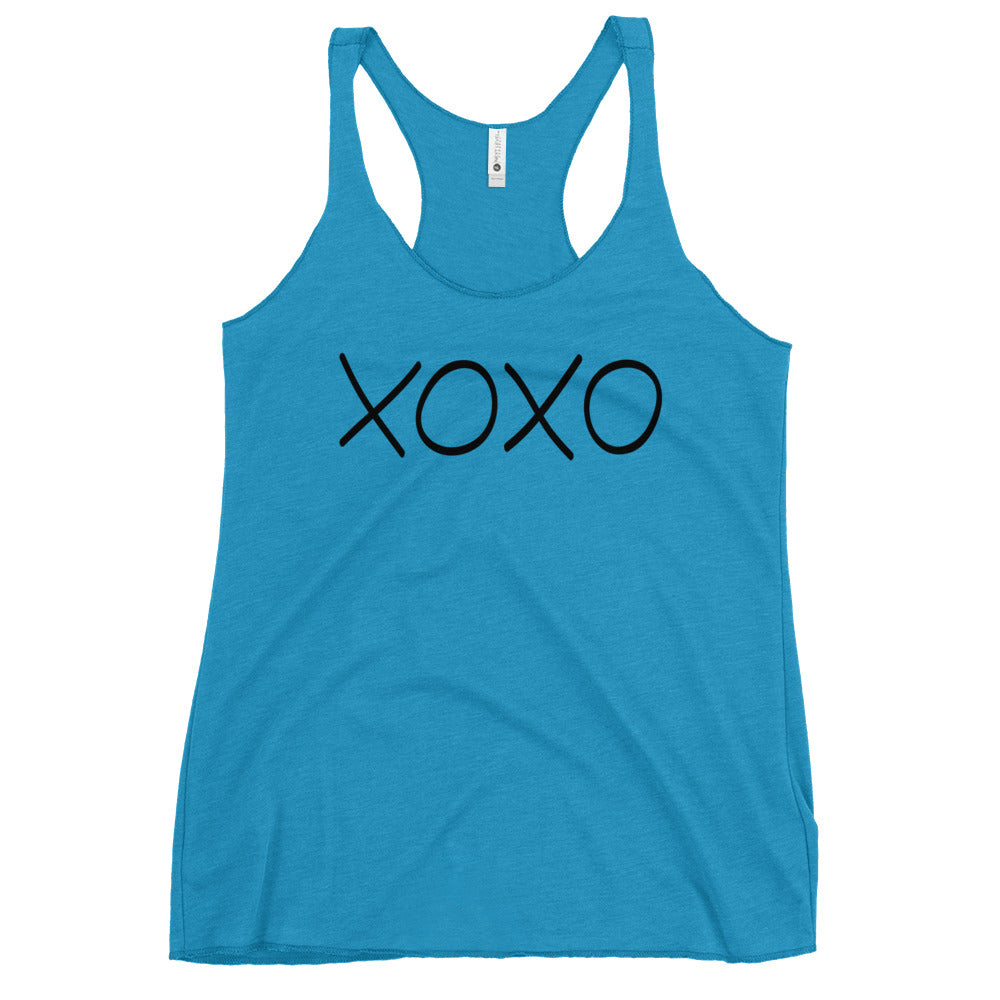 Women's Racerback Tank: XOXO