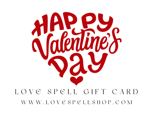 Love Spell Digital Gift Card (Happy Valentine's Day Heart)