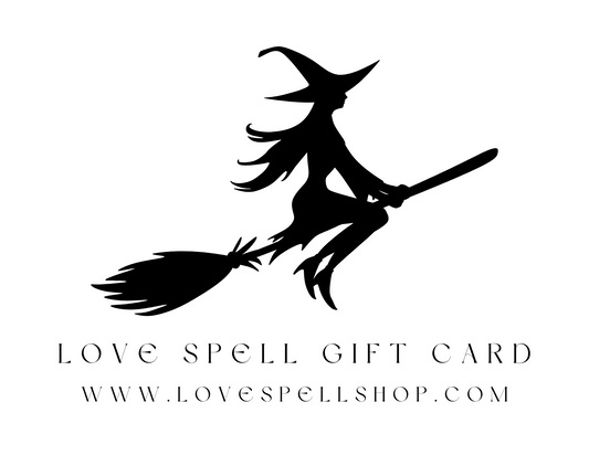 Love Spell Digital Gift Card (Witch Silhouette)