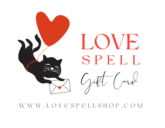 Love Spell Digital Gift Card (Cat Love Letter)