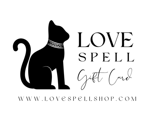 Love Spell Digital Gift Card (Cat/Elegant Silhouette)