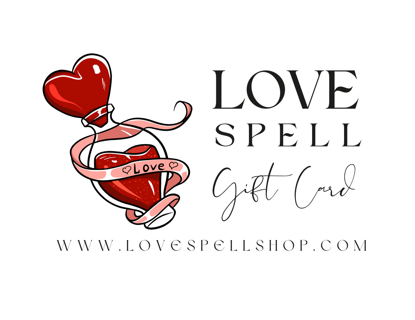 Love Spell Digital Gift Card (Love Potion E)