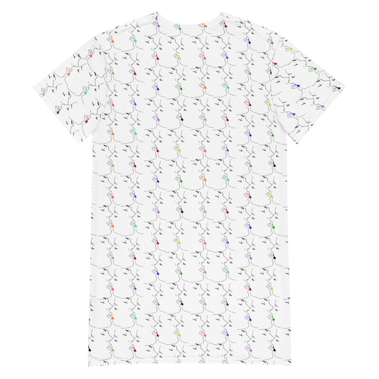 Tender Kisses T-Shirt Dress / Oversized Tee