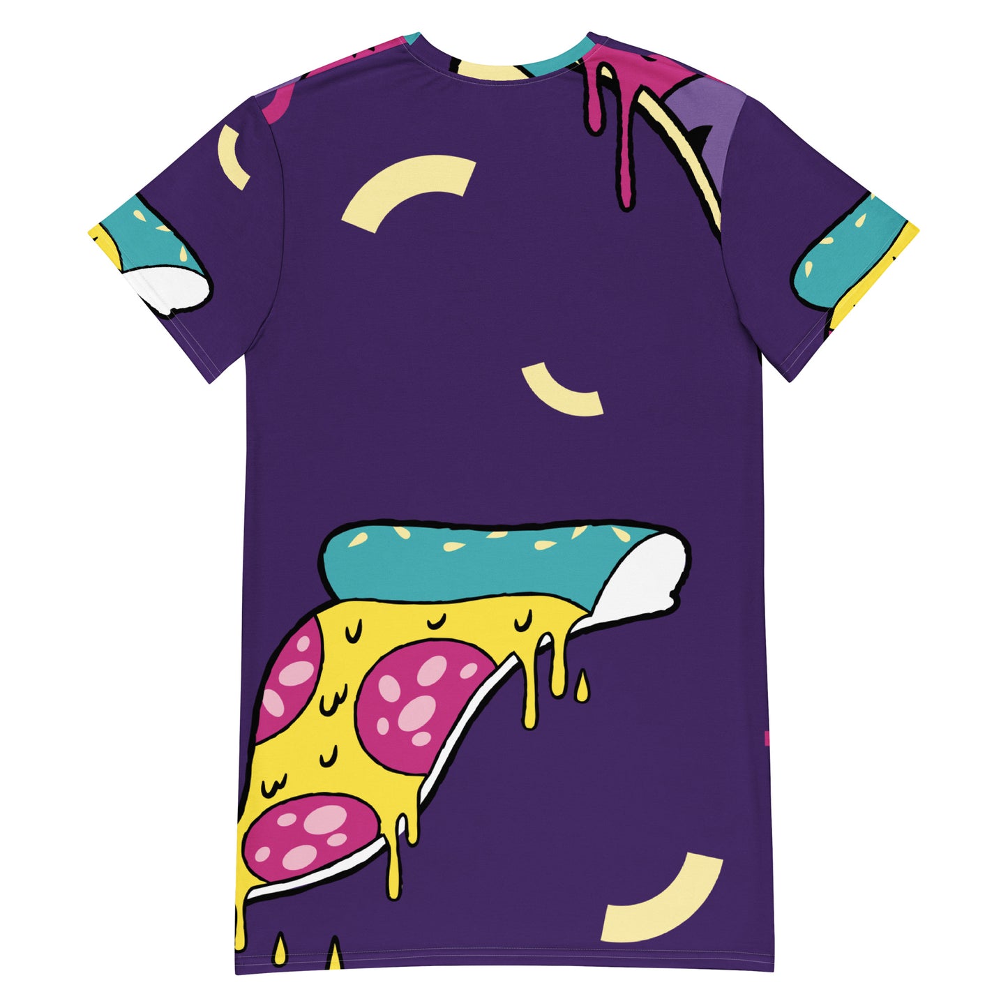 Pizza Fun T-Shirt Dress / Oversized Tee