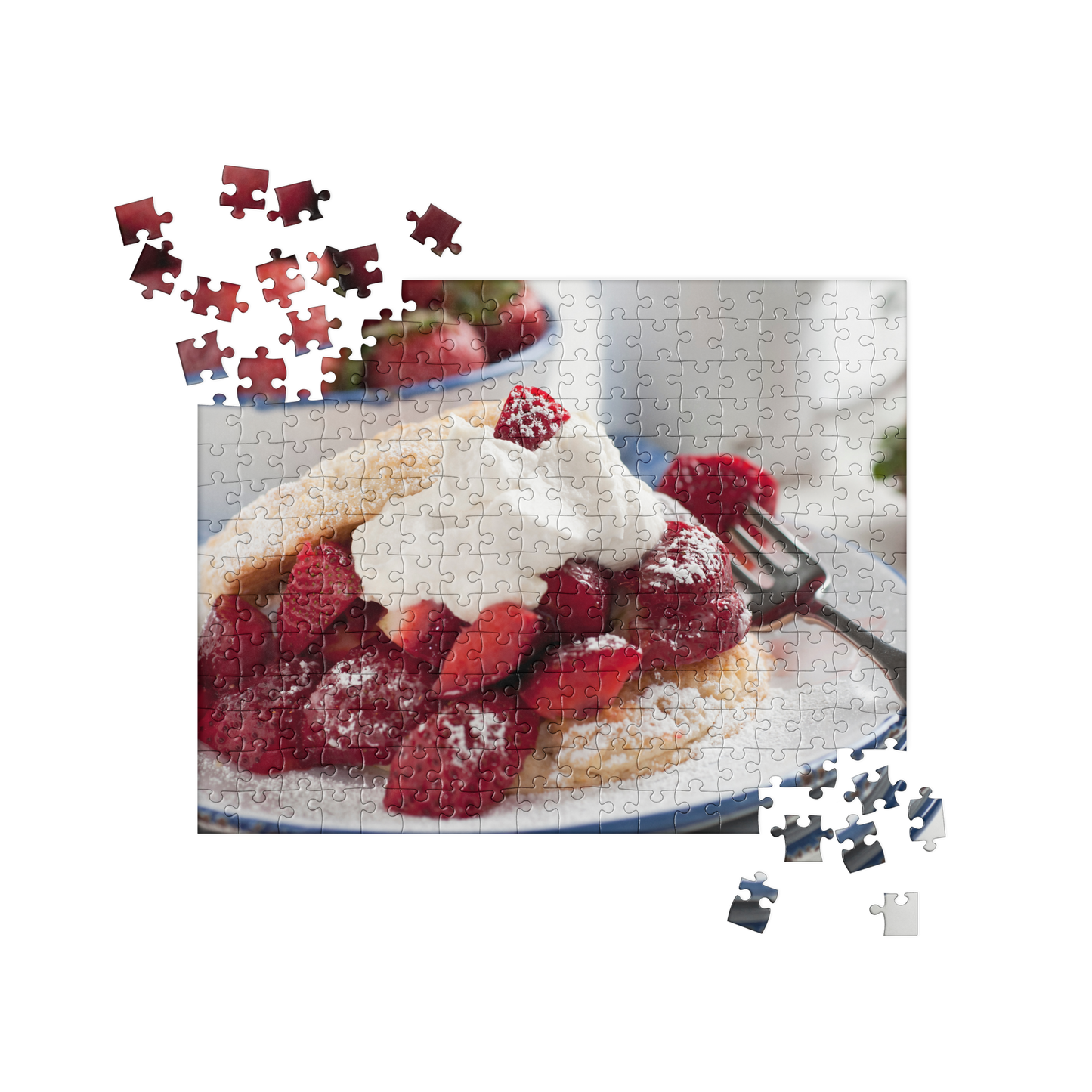 Food Fare Jigsaw Puzzle: Strawberry Shortcake