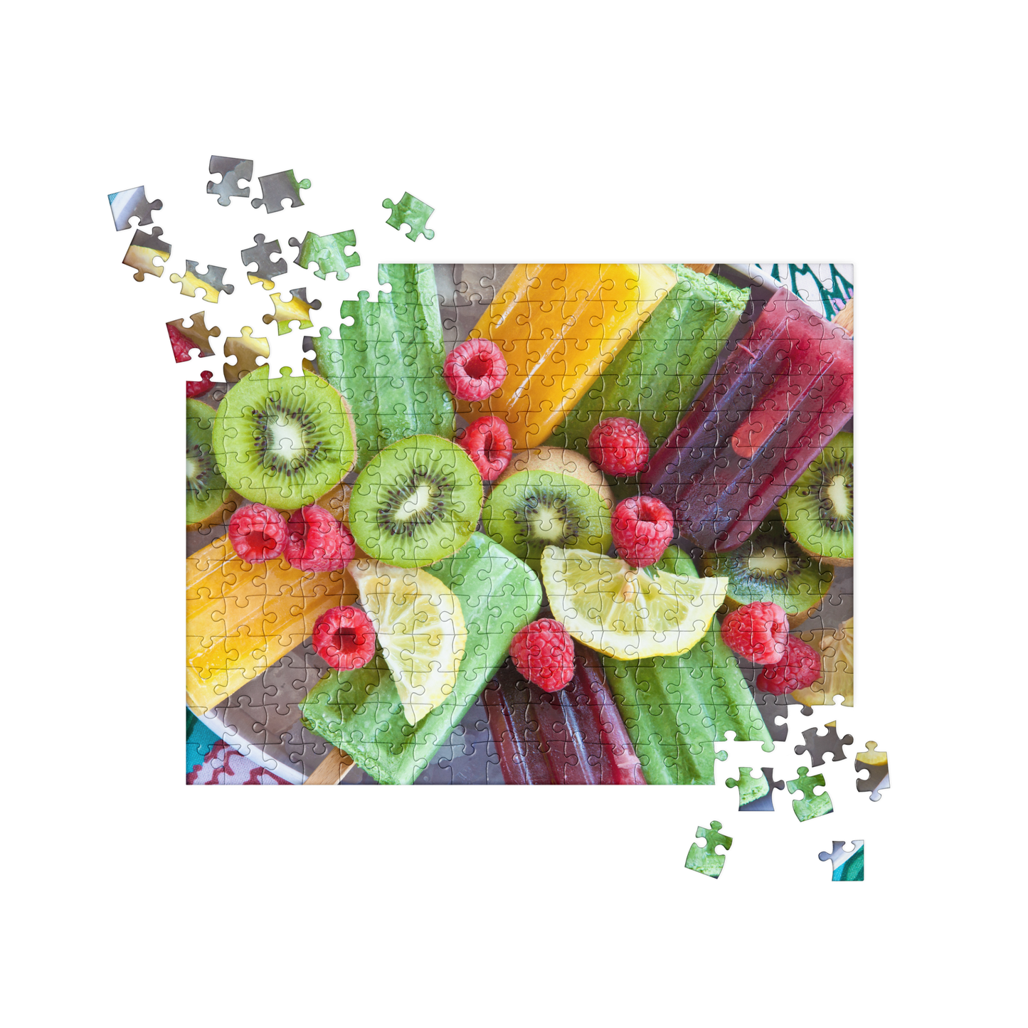 Food Fare Jigsaw Puzzle: Tropical Fruit Popsicles