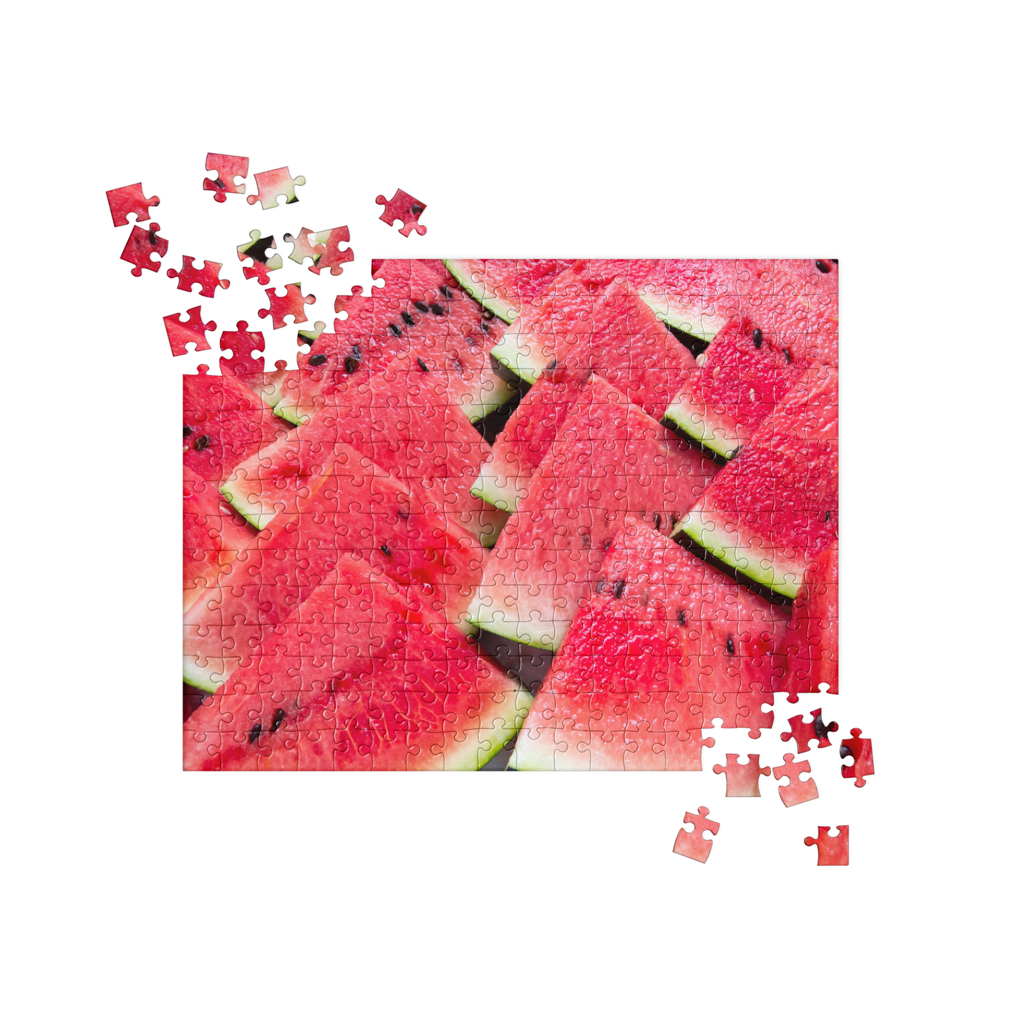 Food Fare Jigsaw Puzzle: Watermelon Wedges