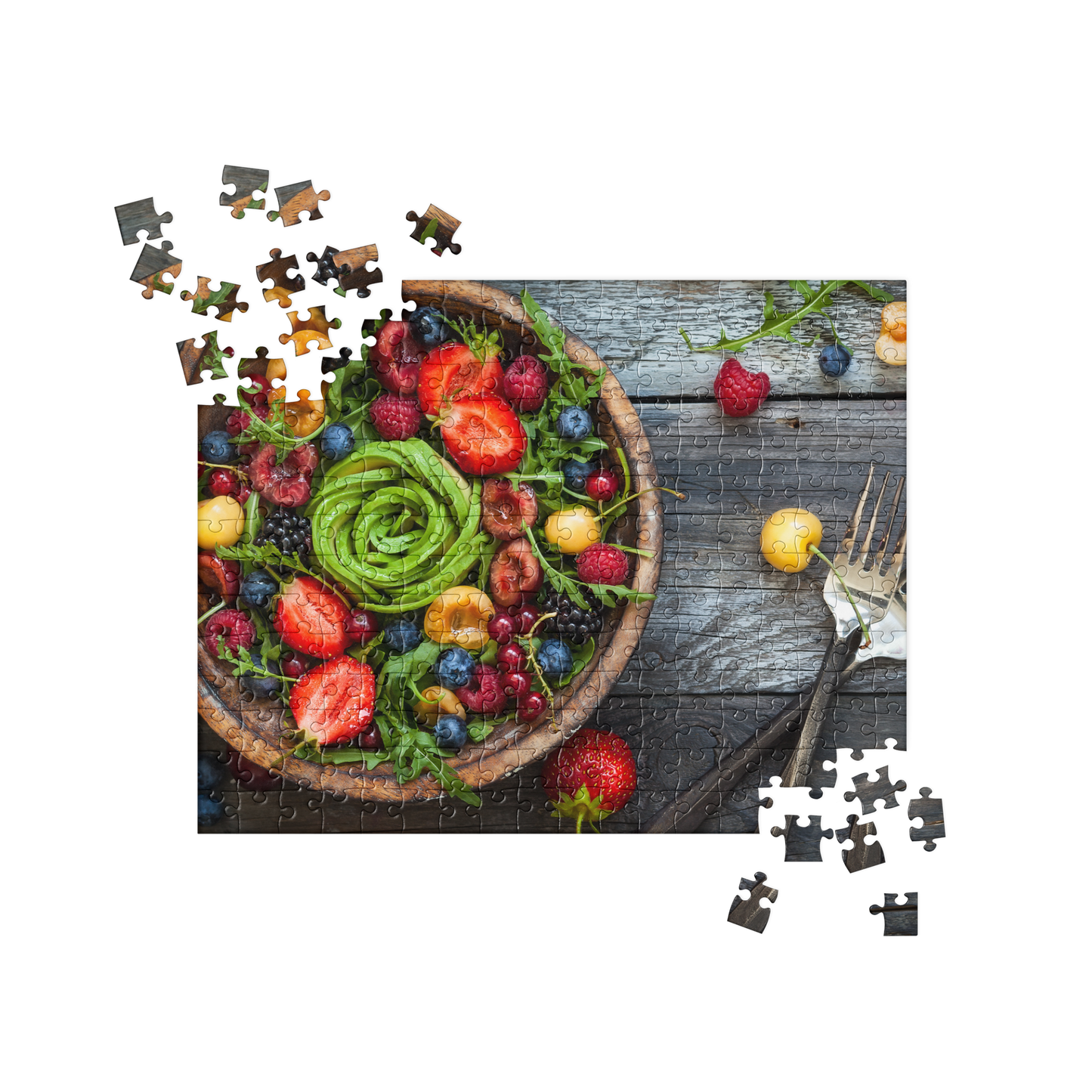 Food Fare Jigsaw Puzzle: Fruit & Veggie Salad