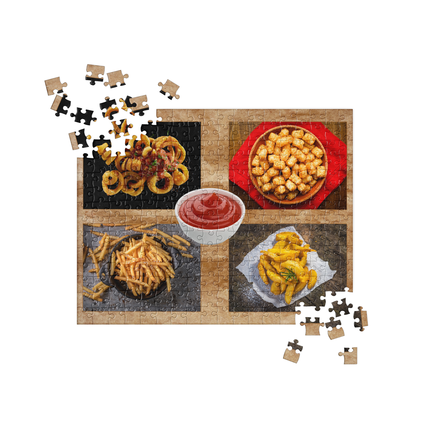 Food Fare Jigsaw Puzzle: Fries & Tots