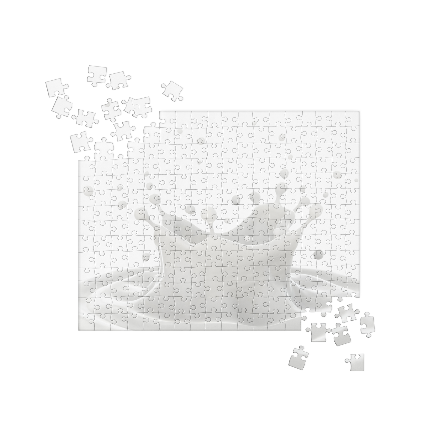 Food Fare Jigsaw Puzzle: Milk Splash