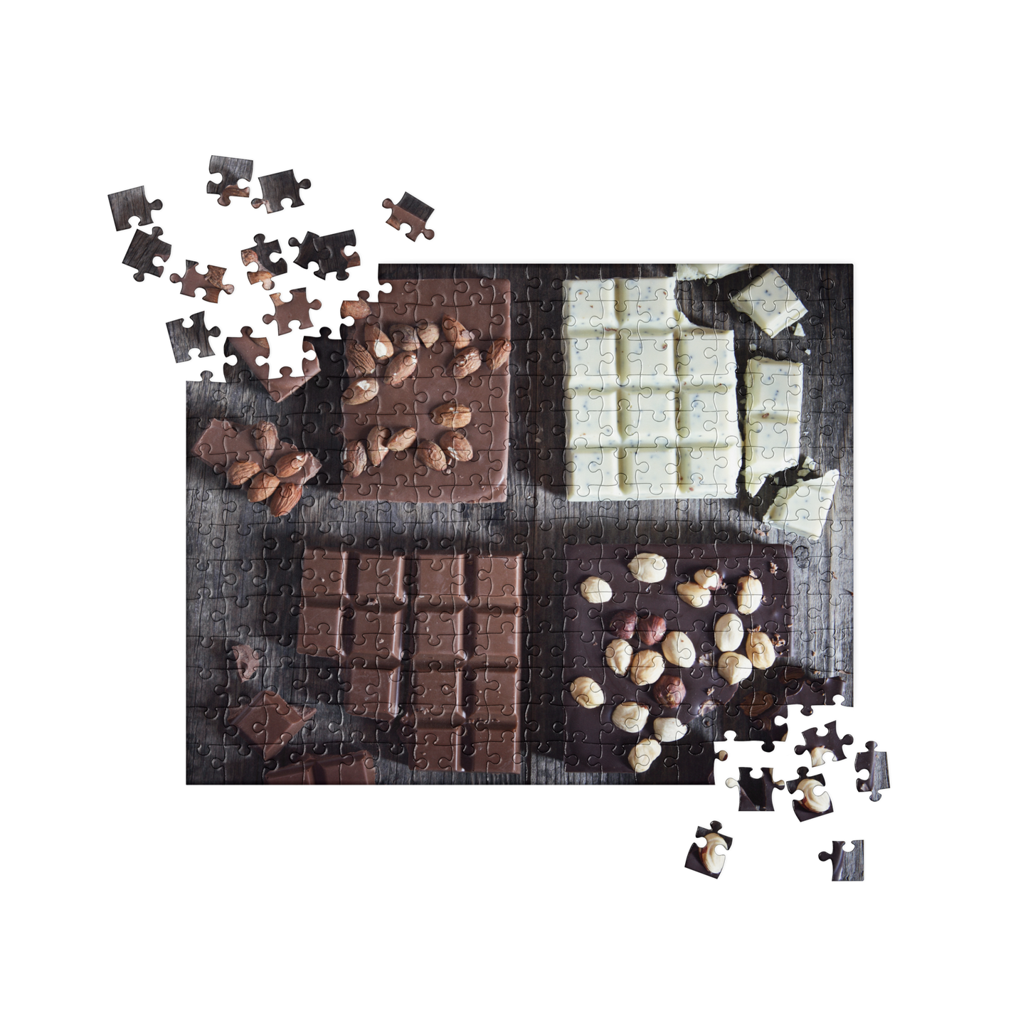 Food Fare Jigsaw Puzzle: Chocolate Bars Variety