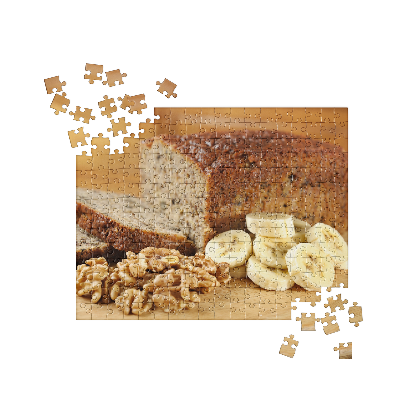 Food Fare Jigsaw Puzzle: Banana Nut Bread