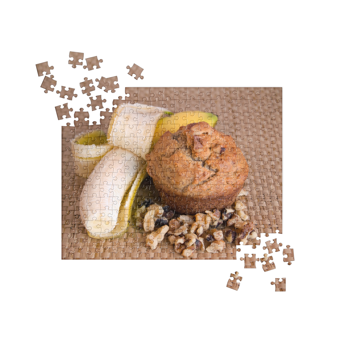 Food Fare Jigsaw Puzzle: Banana Nut Muffin