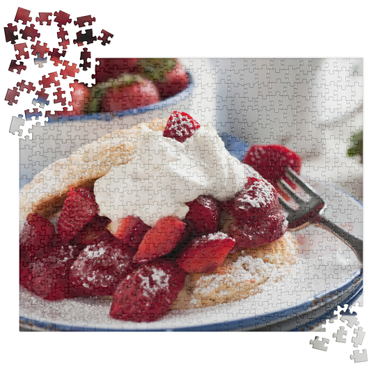 Food Fare Jigsaw Puzzle: Strawberry Shortcake