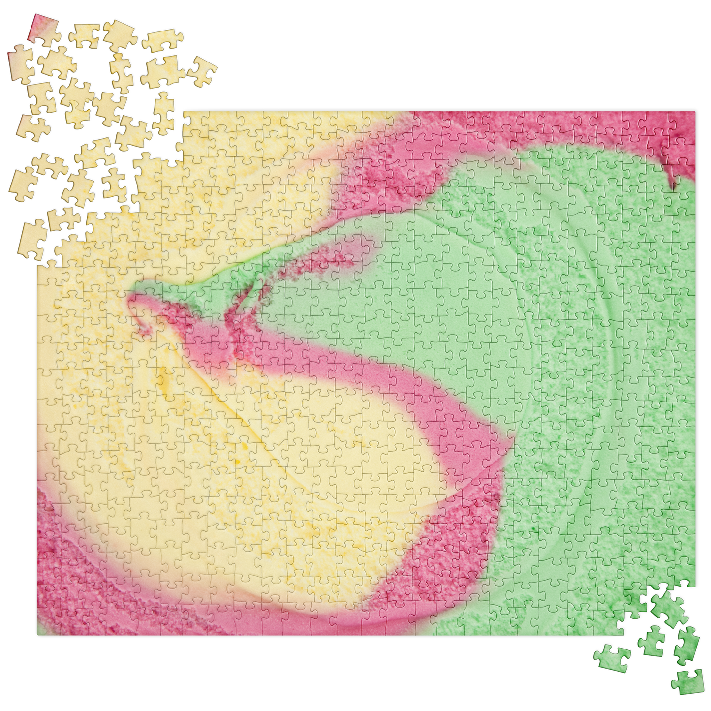 Food Fare Jigsaw Puzzle: Rainbow Sherbet