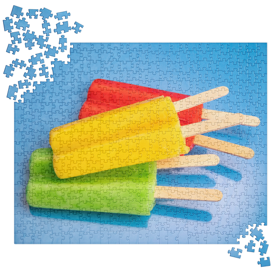 Food Fare Jigsaw Puzzle: Twin-Pop Popsicles