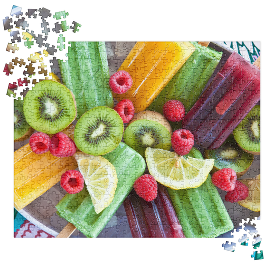 Food Fare Jigsaw Puzzle: Tropical Fruit Popsicles