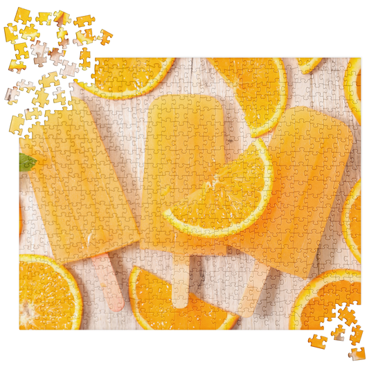 Food Fare Jigsaw Puzzle: Orange Popsicles