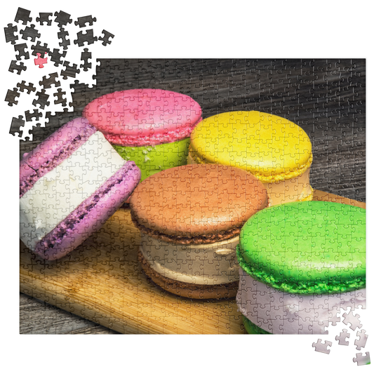 Food Fare Jigsaw Puzzle: Colorful Ice Cream Sandwiches