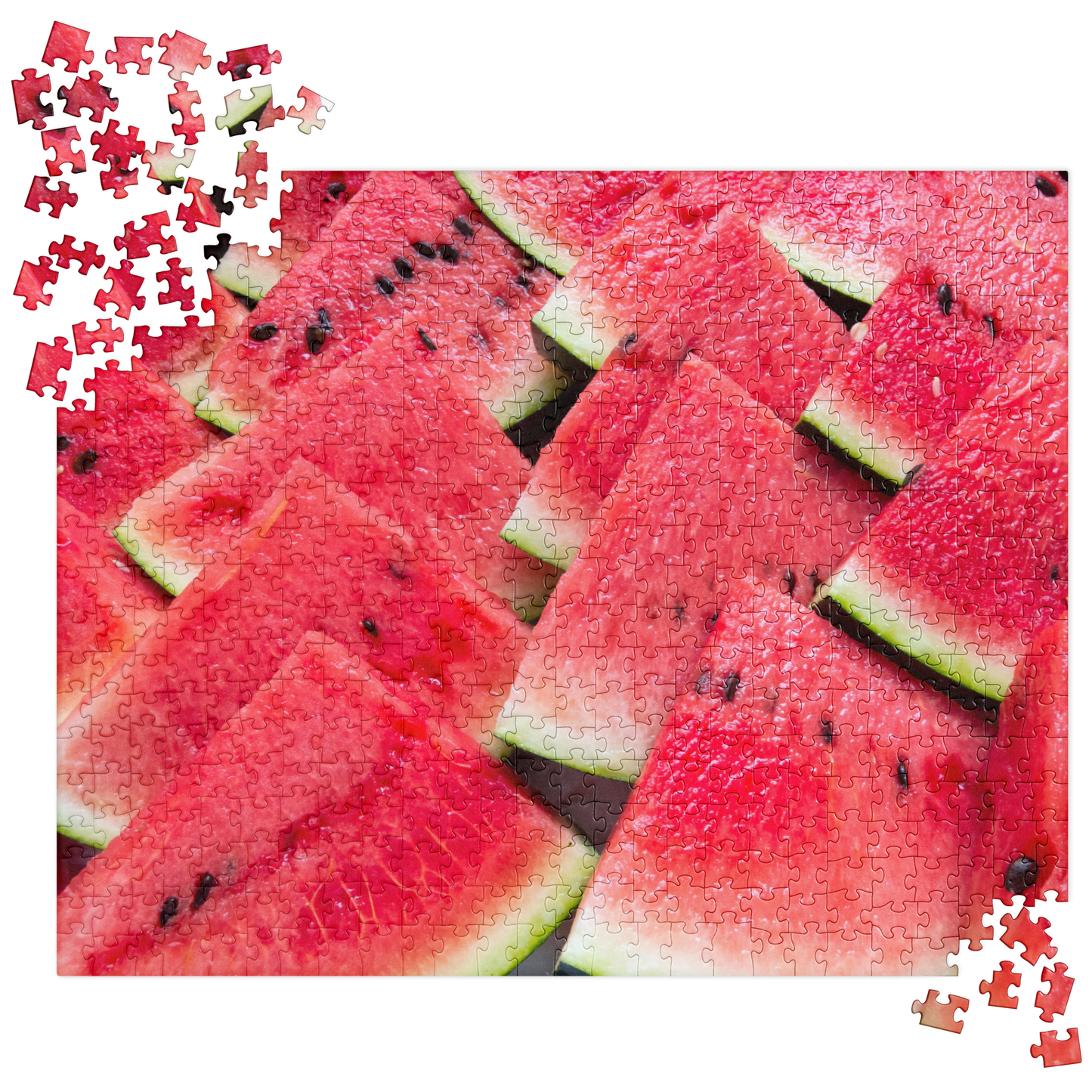 Food Fare Jigsaw Puzzle: Watermelon Wedges