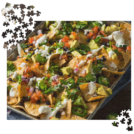 Food Fare Jigsaw Puzzle: Nachos