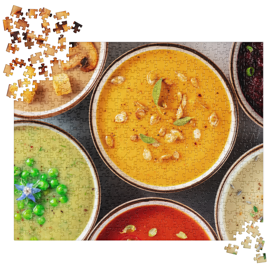 Food Fare Jigsaw Puzzle: Savory Soups