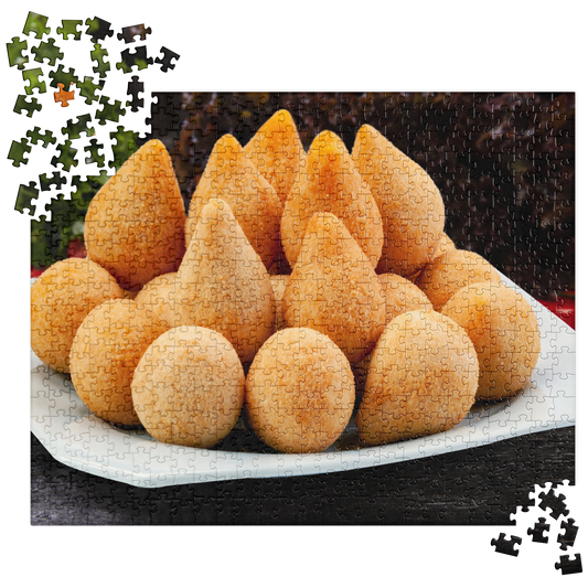 Food Fare Jigsaw Puzzle: Brazilian Coxinha