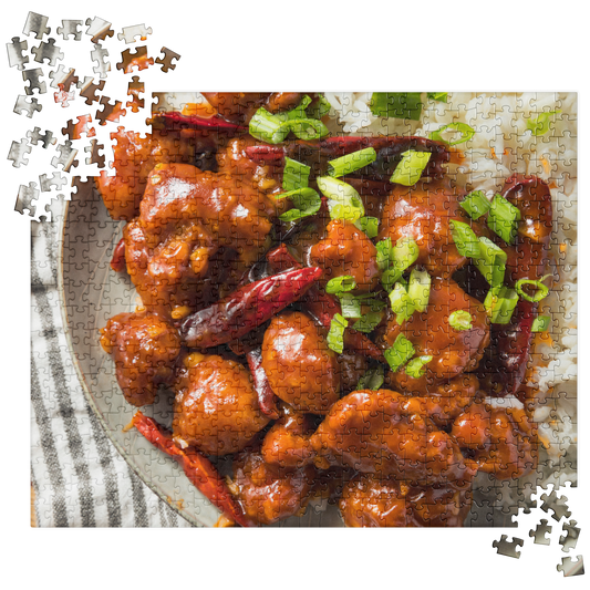 Food Fare Jigsaw Puzzle: General's Chicken