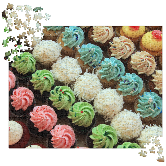 Food Fare Jigsaw Puzzle: Mini Cupcakes