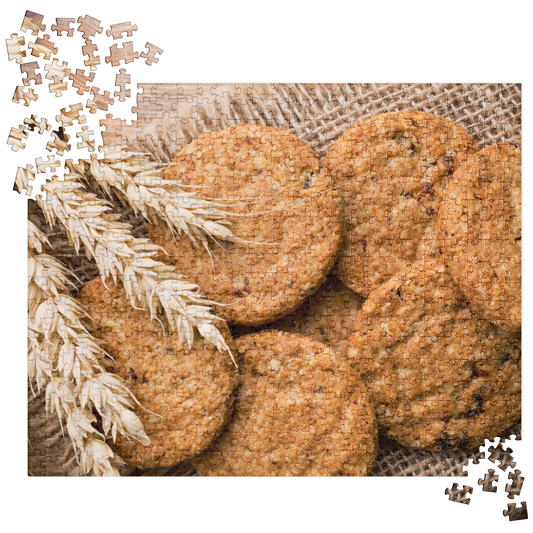 Food Fare Jigsaw Puzzle: Oatmeal Cookies