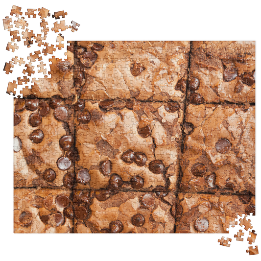 Food Fare Jigsaw Puzzle: Chocolate Chip Cookie Bars