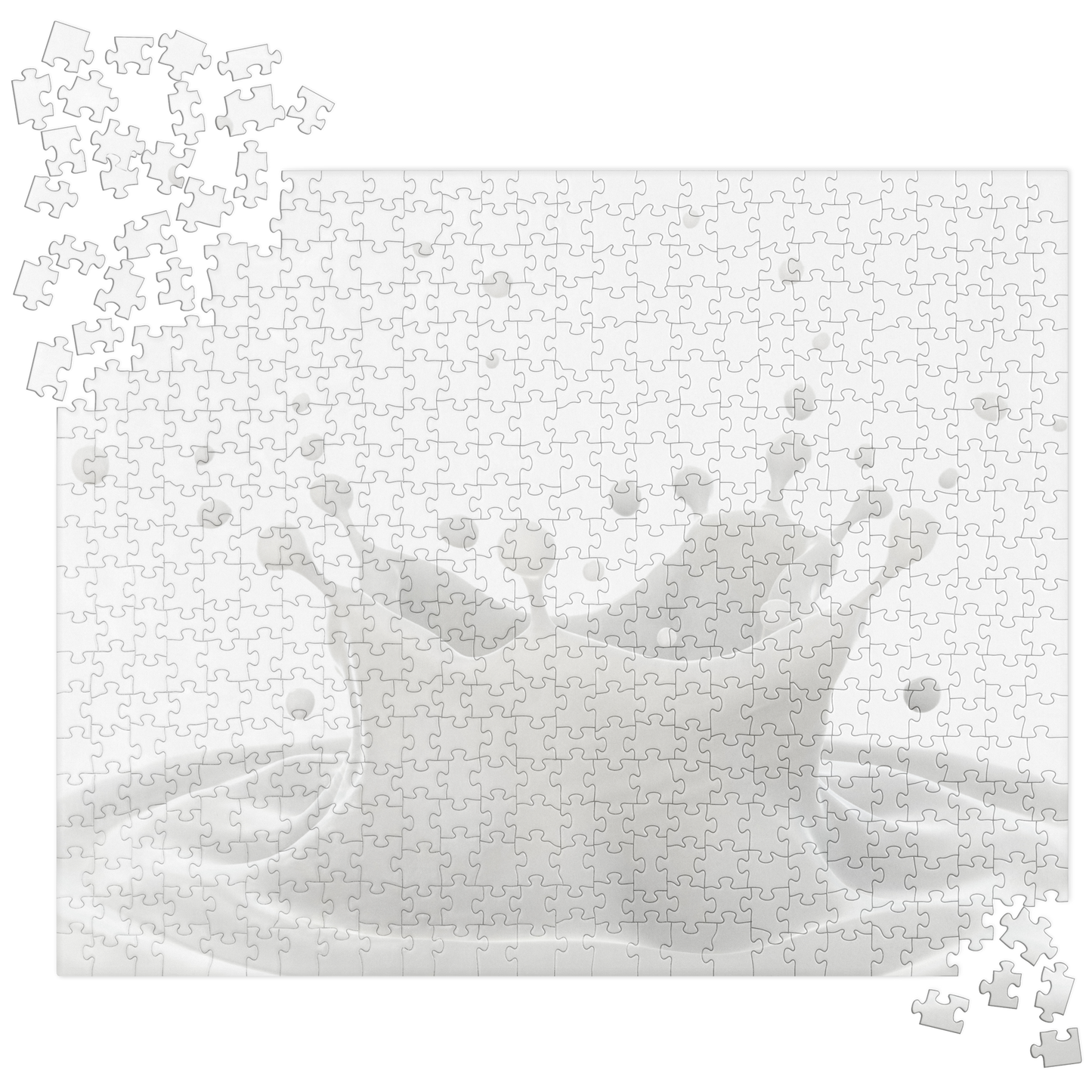 Food Fare Jigsaw Puzzle: Milk Splash