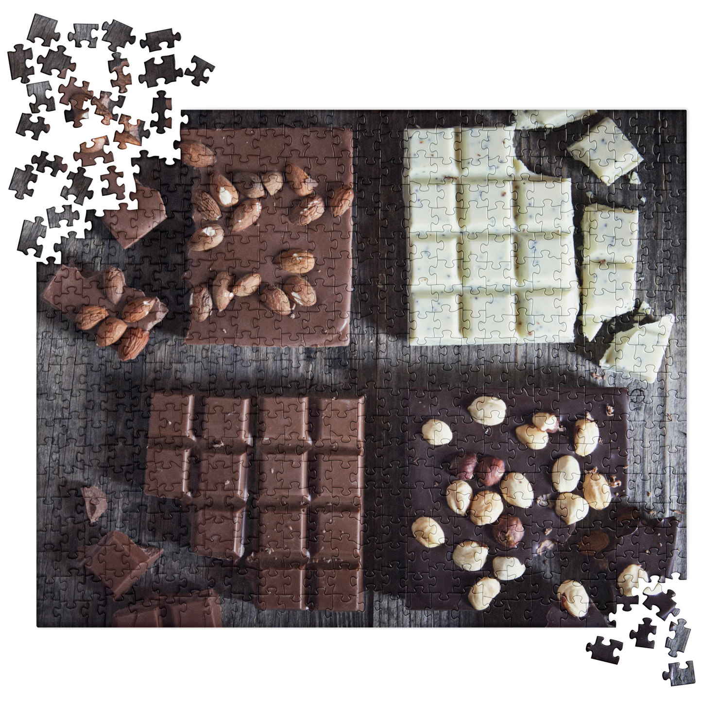 Food Fare Jigsaw Puzzle: Chocolate Bars Variety