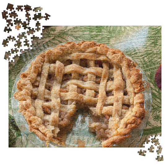 Food Fare Jigsaw Puzzle: Apple Pie with Lattice Crust