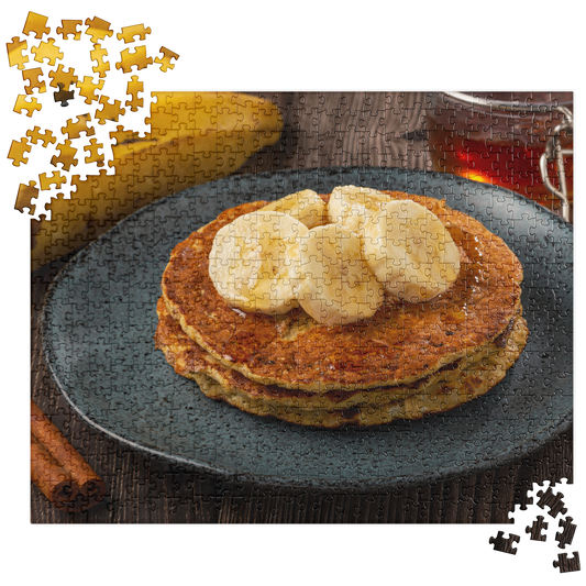 Food Fare Jigsaw Puzzle: Banana Pancakes