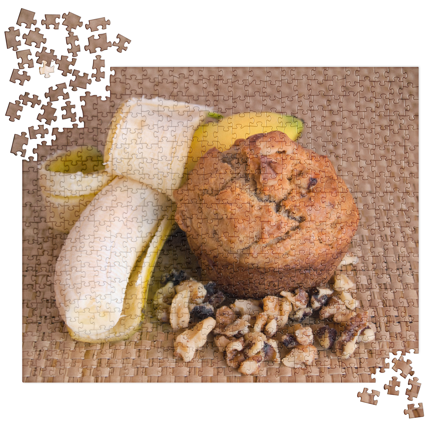 Food Fare Jigsaw Puzzle: Banana Nut Muffin