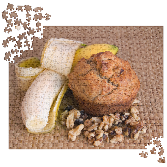 Food Fare Jigsaw Puzzle: Banana Nut Muffin