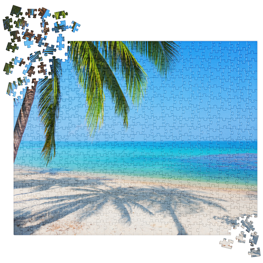 Summer Jigsaw Puzzle: Beach View