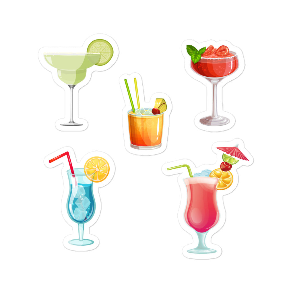 Sticker Sheet: Cocktails 2