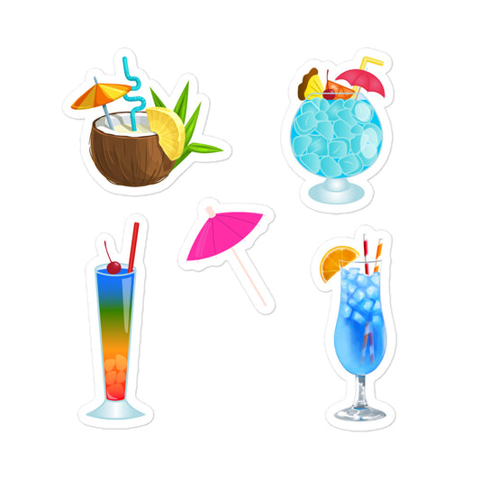 Sticker Sheet: Cocktails 3