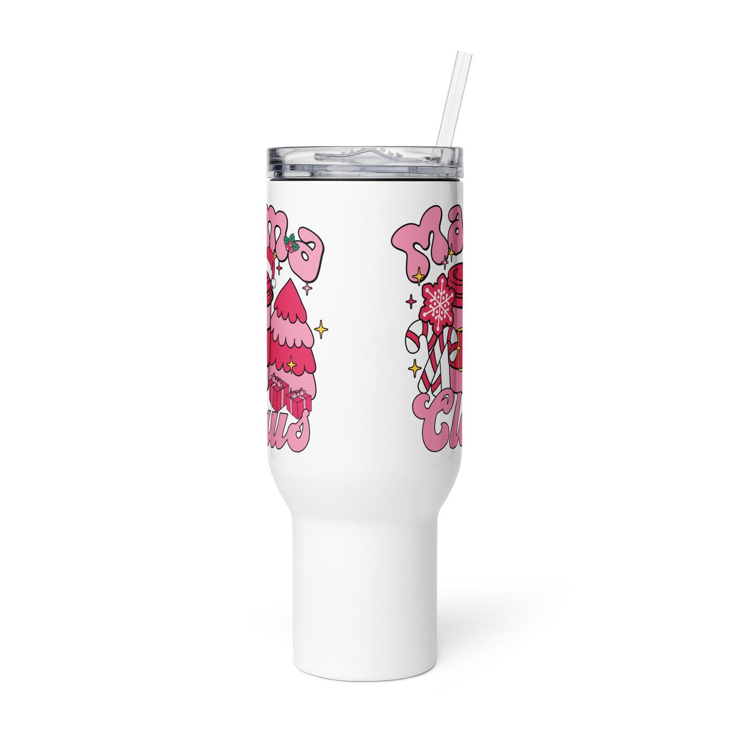 Mama Claus Christmas Travel Mug (25-40 oz)